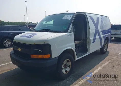 2015 Chevrolet Express G2500 from USA, damaged, VIN 1GCWGFCF6F1151159